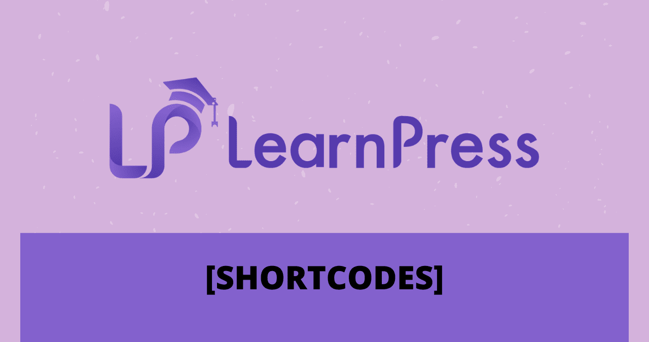 learnpress shortcodes